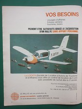 9/1973 PUB AEROSPATIALE AVION