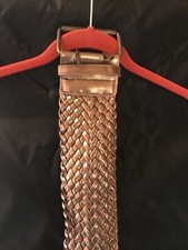 GOLD BRAIDED THICK BELT
