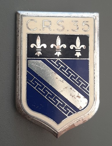 Insigne crs badge police - insigne,