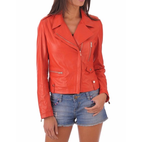Veste cuir pour - femme,