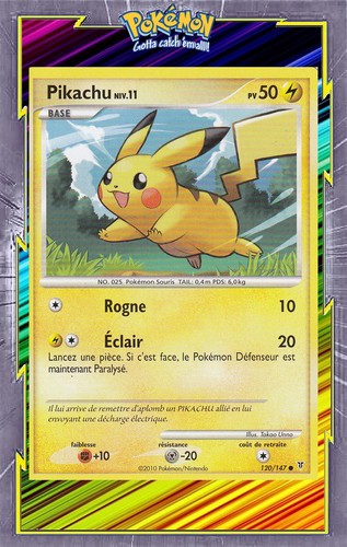 Pikachu platine vainqueurs - pikachu, platine:vainqueurs