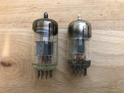 Pair double triode tubes - a, of