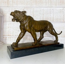 Sculpture bronze tigre - sculpture,