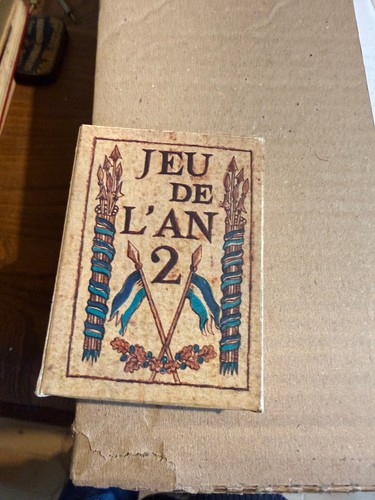 Jeu cartes - cartes, l’an