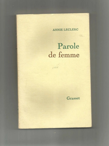 Parole femme annie - de,