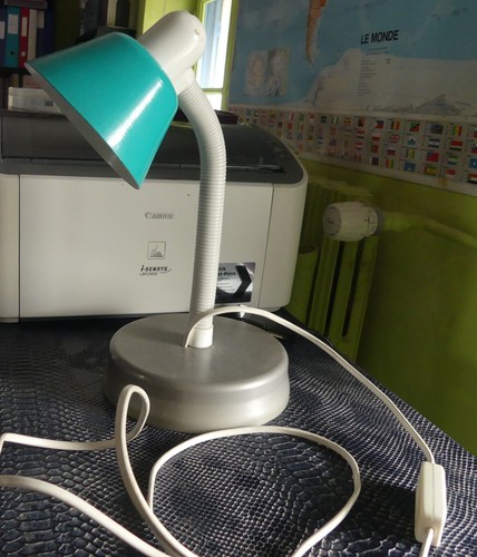 Lampe chevet vintage 1990 - lampe,