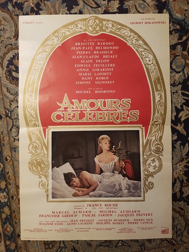 Affiche 1961 amours celebres - 1961,