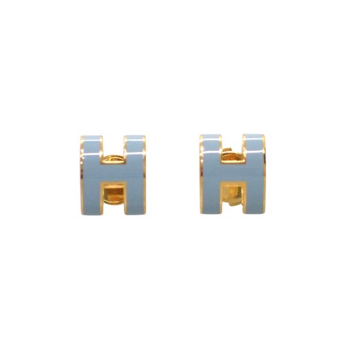Hermes pierce bleu métal - hermes,