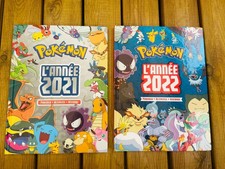 Lot de 2 Livres Pokémon – Éditions 2021 & 2022 – Bon état – Pages déjà complétée