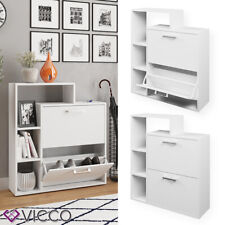  Meuble à chaussures meuble à chaussures Orlando 2 compartiments blanc Vicco 