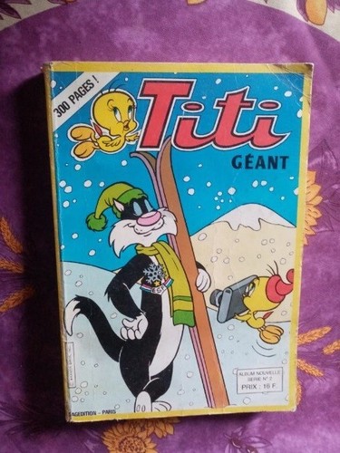 Livre titi géant warner - bd,