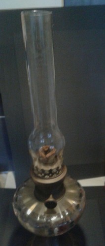 Lampe petrole art nouveau - a,