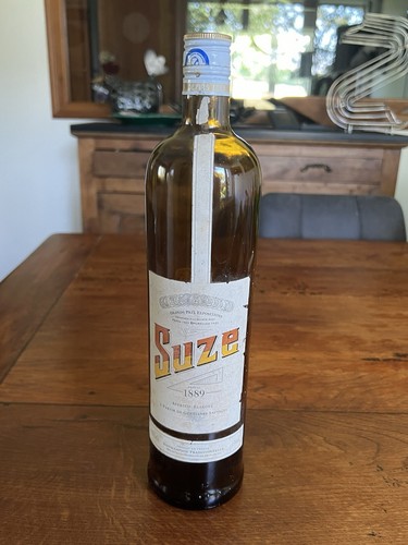 Bouteille suze vide vintage - suze, 35