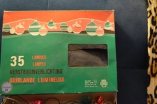 ANCIENNE GUIRLANDE ELECTRIQUE POUR SAPIN DE NOEL. NOEL ANCIEN