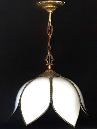 Suspension lustre pétales - lustre,