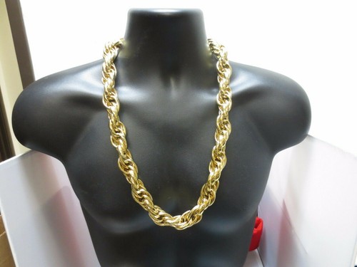 20mm 14kt jaune plaqué - jaune,