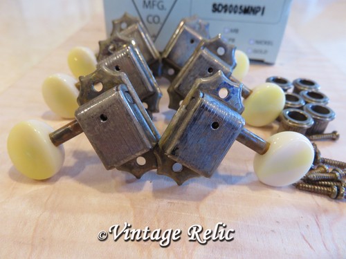 Aged kluson nickel - nickel, tuners