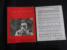  Gainsbourg - partitions album