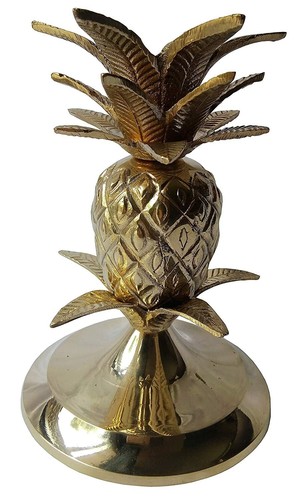 Porte bougie motif ananas - À, d'ananas
