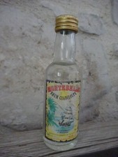 Mignonnette bouteille Montebello Rhum guadeloupe blanc 5 cl pleine