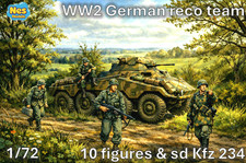 1/72 20mm WW2 German reco team