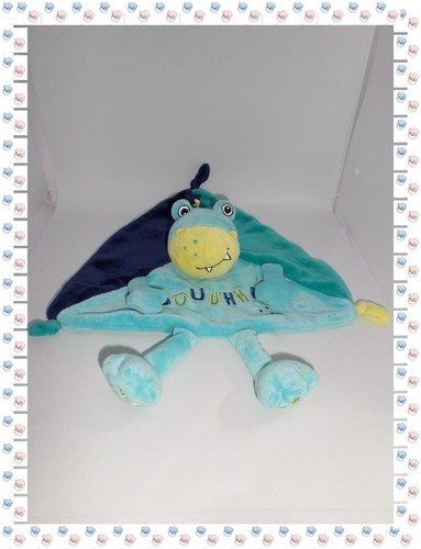 Doudou semi plat - doudou, monstre