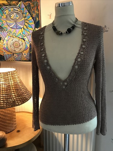 Pull caroll crochet - pull,