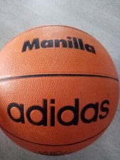 Ancien Ballon Officiel  MANILLA BASKETBALL ADIDAS Old BALL basket no football