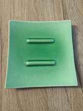 Porte savon carré vert fonce