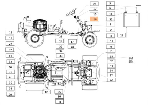 Carte électronique tracteur - Électronique,