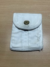 Ancien Porte Chargeur US blanc Tissus 