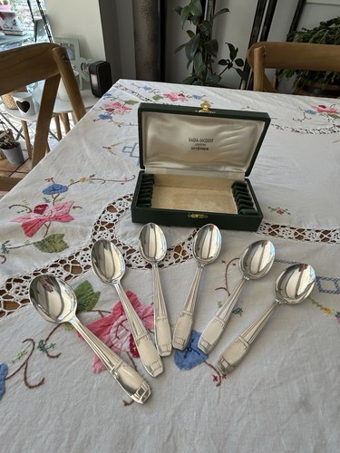 Coffret cuillères métal - cuillères,