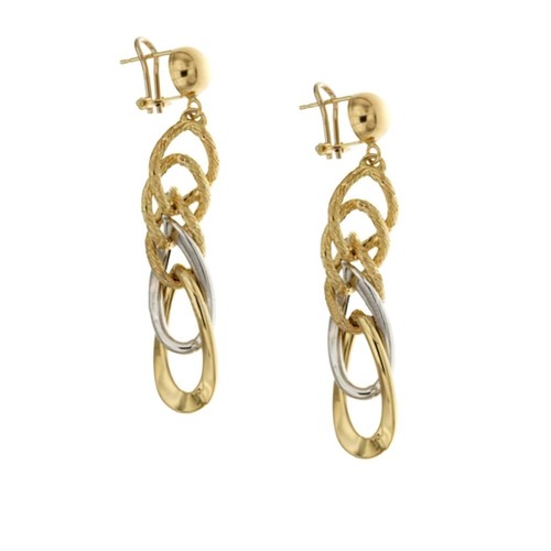 Boucles oreilles or - en, jaune