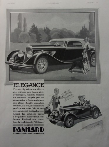 Publicite ancienne voiture - ancienne,