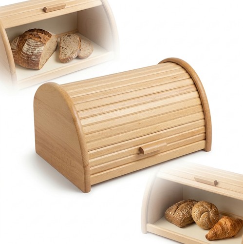 Boîte pain bois - pain,