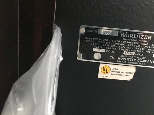 Wurlitzer vintage model 200a - wurlitzer,