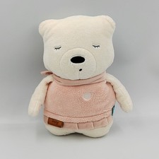 Doudou ours blanc rose MyHummy