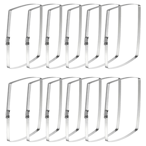 12pcs brides carrées 8x8 - carrées,