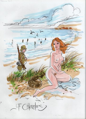 War and dream avec - avec, une