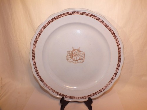 Grand plat rond - -, cauldon