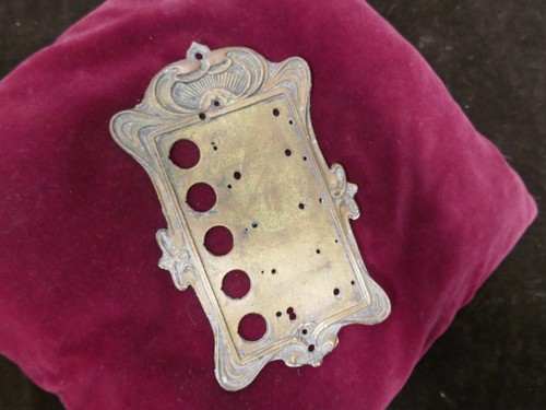 Superbe plaque sonnette art - plaque,