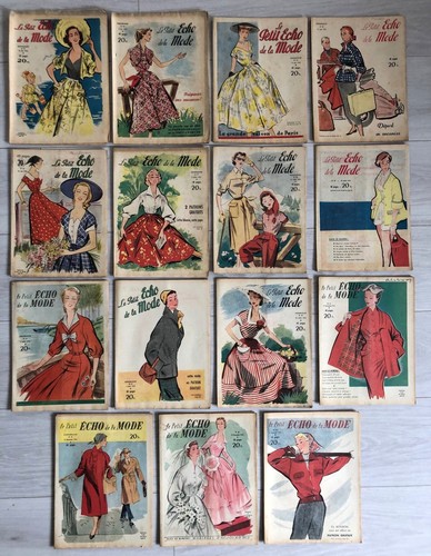 15x revues petit - petit, echo