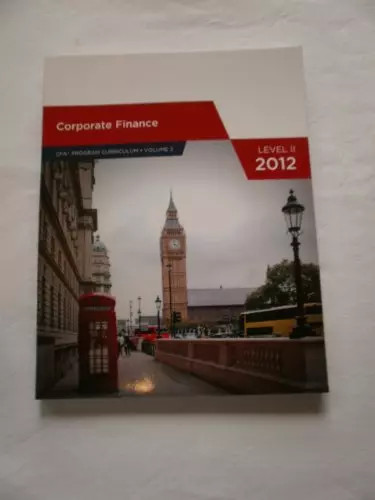 Corporate finance level - finance, 2