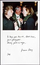 Autographe  Florence DELAY