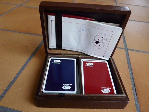 Jeu cartes bridge - de,