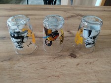 Lot 3 verres à moutarde /