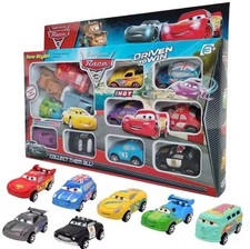 Jouet Cars 3 Dysney Pixar pack 12 vehicules Voiture flash mc quenn Jackson storm