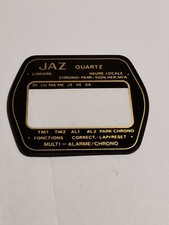 JAZ - GLACE POUR MONTRE AFFICHAGE LCD REF GZ3122 -  MULTI-ALARME CHRONO