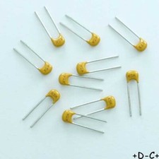 Condensateur 100nF 50V 5.08mm ceramique Z5U Goldmax Kemet  (lot de 10)