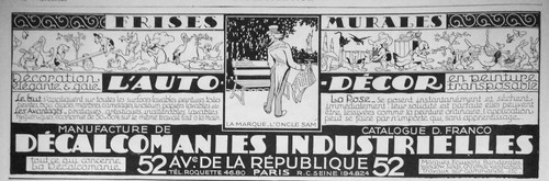 Publicité 1926 auto - publicitÉ,